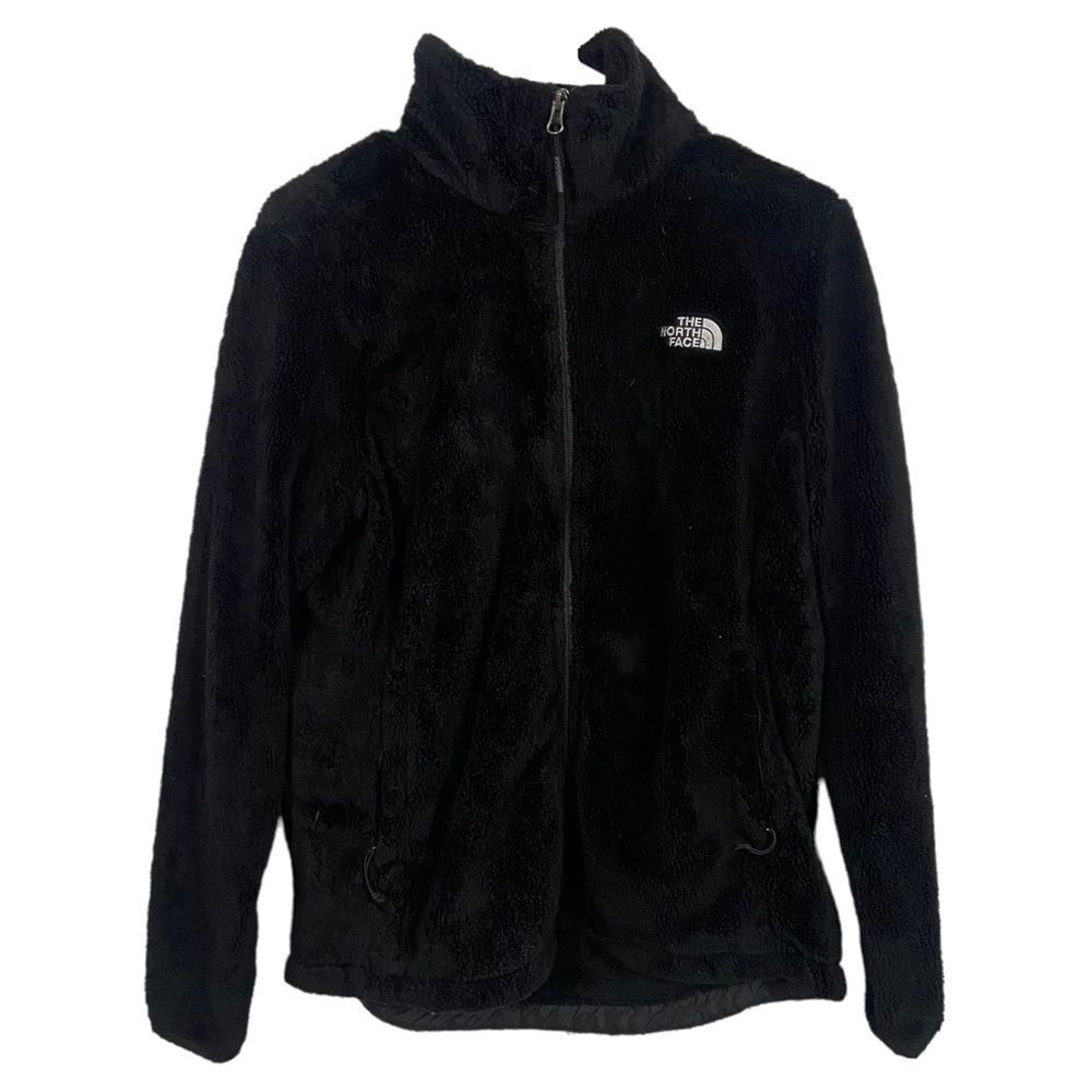 The North Face Black Osito Fleece Full Zip Jacket - Picture 1 of 3